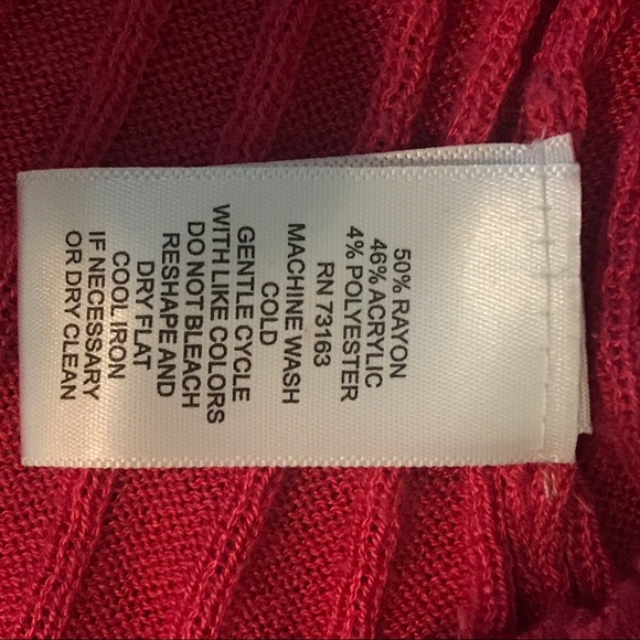 Cable & Gauge Ribbed Long Sleeve Top. Size L - Picture 5 of 5